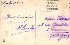 CPA Les Hautes Pyrenees Argeles Gazost Vue generale de la Ville Basse