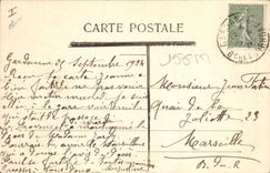 CPA Argeles Interieur de Chateau de Beaucene