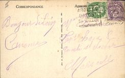 CPA Argeles La Terrasse et la Tour Moncade