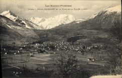 CPA Les Hautes Pyrenees Argeles Gazost et le Fond de la Vallee d'Azur