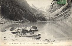 CPA Environs de Cauteret Lac de Gaube et le Vignemale