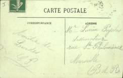 CPA Environs de Cauteret Lac de Gaube et le Vignemale