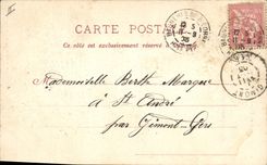 CPA Environs de Bagnerres de Bigorre Vallee du Grip Le Ruisseau