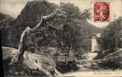 CPA  Environs de Cauteret au Pont d'Espagne