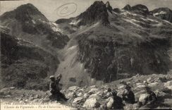 CPA Environs de Cauterets Chemin du Vignemale Pic de Chabarrou