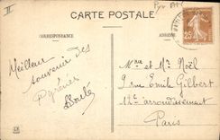 CPA Les Pyrenees La Barousse Vue sur L'Ourge