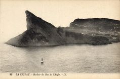 CPA Le Ciotet Rocher du Bec de l'Aigle