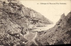 CPA Calanque de Morgiou (Vue generale)