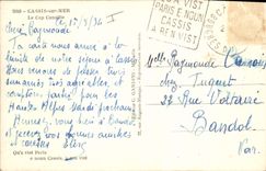 CPA Cassis sur Mer Le Cap Canaille