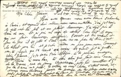 CPA Cassis sur Mer Coucher du Soleil vu de la propriete du Revestel