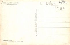 CPA Cassis sur Mer Le Cap Canaille