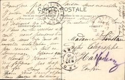 CPA Haute Garonne Voiture a ane Testerouge