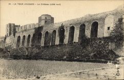 CPA La Tour d'Aigues (Vaucluse) Le Chateau (cote sud)