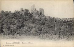 CPA Environs de Limoges Ruines de Chalucet