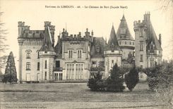 CPA Environs de Limoges Le Chateau de Bort (Facade Nord)