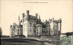 CPA Environs de Limoges Le Chateau de Bort (Facade Nord Est)