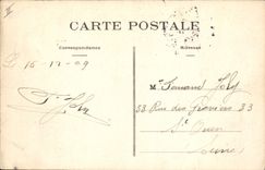 CPA Environs de Limoges Le Chateau de Bort (Facade Sud Ouest)