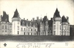 CPA Environs de Limoges Le Chateau de Bort (Facade S O)
