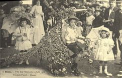 REPRO Blois Fete des Fleurs du 19 Juin 1910