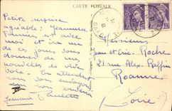 CPA Nimes Canal Romain