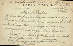 CPA La Rochefoucauld Le Chateau et le Pont de la Tardoire