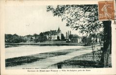 CPA Environs de Pont sur Yonne Villa St Sulpice pres de Sixte