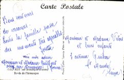 CPA Aisy sur Armancon (Yonne) Bords de l'Armancon