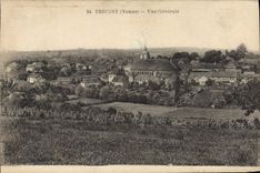 CPA Treigny (Yonne) Vue generale