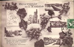 CPA Souvenir de l'Yonne