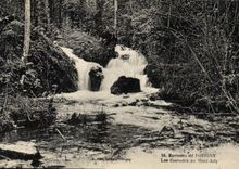 CPA Environs de Potigny Les Cascades au Mont Joly