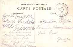 CPA Joigny Vallee d'Avizy Prise de la Cote Saint Jacques