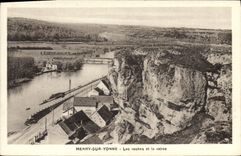 CPA Merry sur Yonne les roches et la vallee