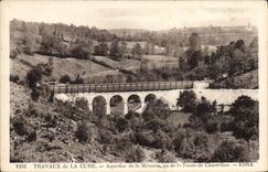 CPA Travaux de la Cure Aqueduc de la Metairio