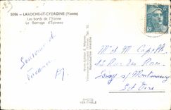 CPA Laroche St Cydroine (Yonne) Les bords de l'Yonne