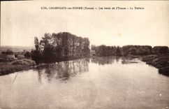 CPA Champigny sur Yonne (Yonne) Les bords de l'Yonne