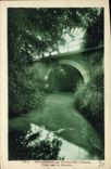 CPA Sougeres sur Sinotte (Yonne) Pont sur le Sinotte