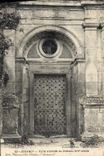 CPA Jouancy Porte d'entree du Chateau XIV siecle