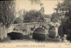 CPA Bords du Cousin Le Pont du Moulin Riou