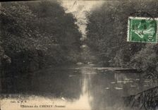 CPA Chateau de Cheney (Yonne)