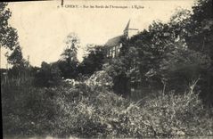 CPA Cheny Syr les Bords d'Armancon L'Eglise