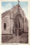 CPA Ravieres (Yonne) Le Portail de l'Eglise