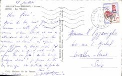 CPA Aillant sur Tholon (Yonne) Le Tholon