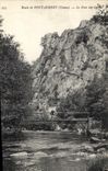 CPA Route de Pontaubert (Yonne) Le Pont des Grilles