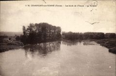 CPA Champigny sur Yonne(Yonne) Les bords de l'Yonne