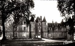 CPA Fleurigny sur Oreuse (Yonne) Le Chateau