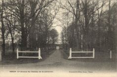 CPA Senan Gie Avenue du Chateau de Malesherbes