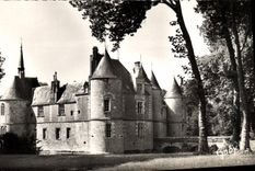 CPA Environs de Sens Yonne Chateau de Fleurigny 