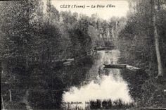 CPA Cezy Yonne La Piece d'Eau 