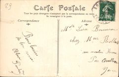CPA Voutenay Yonne Le Chateau 