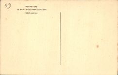 CPA Monastere de Sainte Colombe les Sens Cote nord est